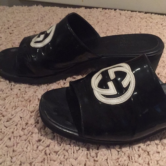 GUCCI SLIDES SZ 10B - Picture 4 of 6